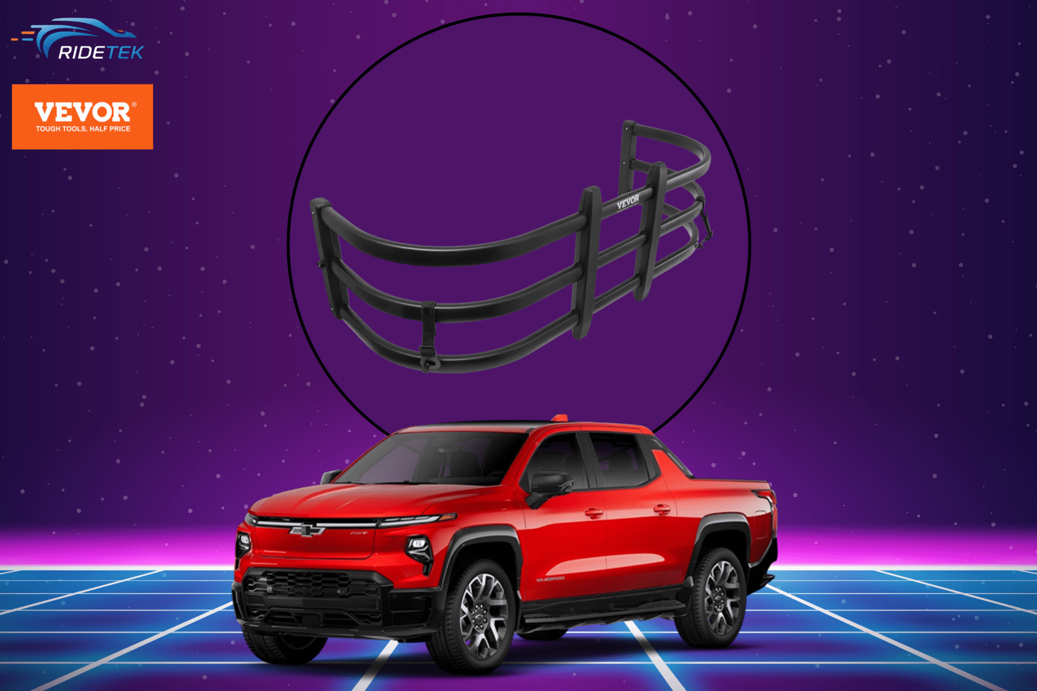 Aluminum Retractable Truck Bed Extender - RideTek