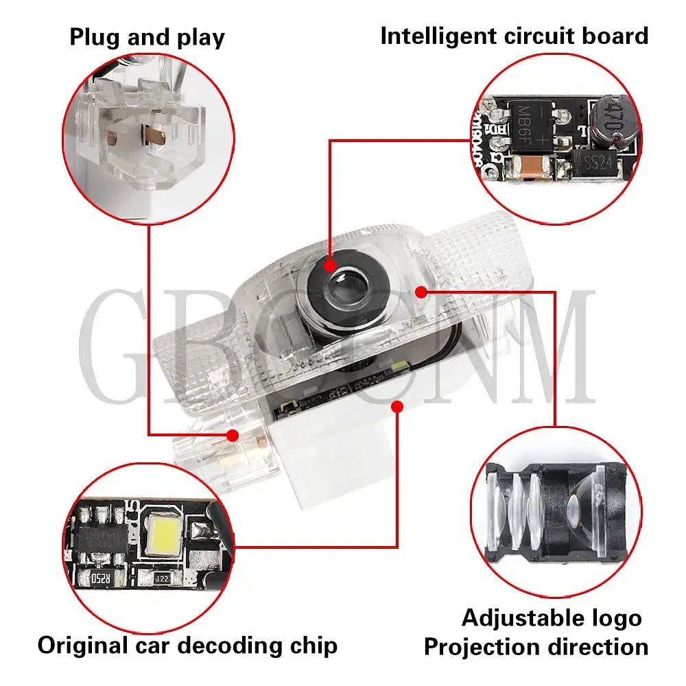 LED Car Welcome Door For LEXUS - RideTek