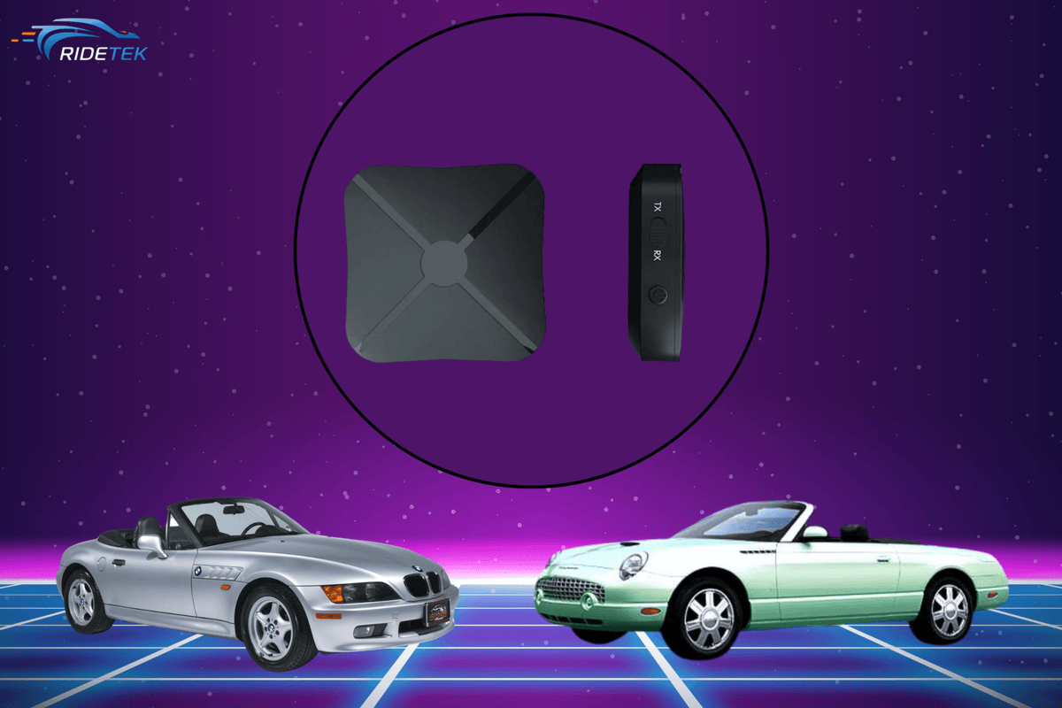 2 in 1 Bluetooth 4.2 Audio Transmitter and Receiver - Universal Music Adapter for Car Speakers - RideTek
