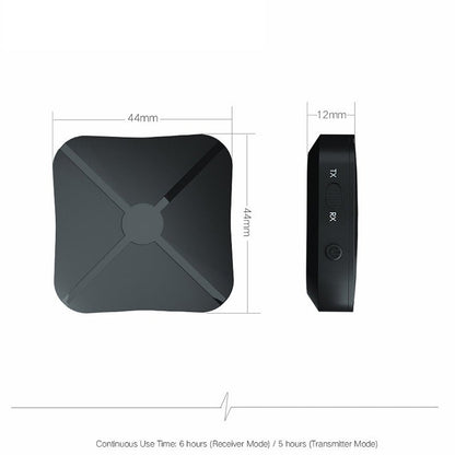 2 in 1 Bluetooth 4.2 Audio Transmitter Receiver TV Car Music Receiver Universal Music Adapter for Headphone Speaker - RideTek